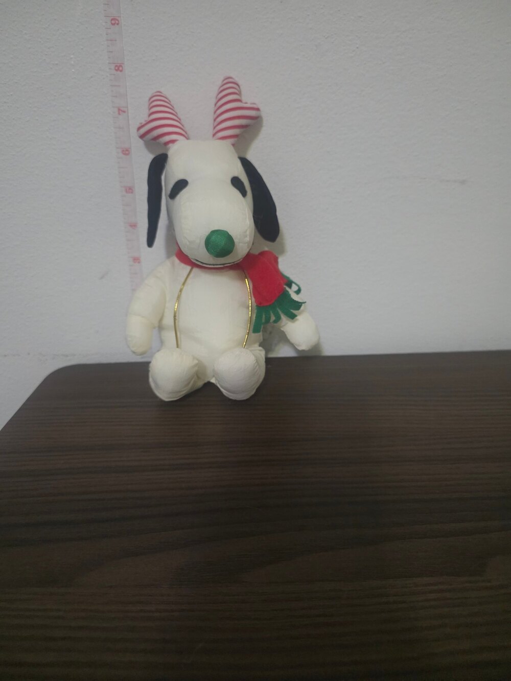 Whitman's Peanuts Snoopy Christmas Reindeer plush